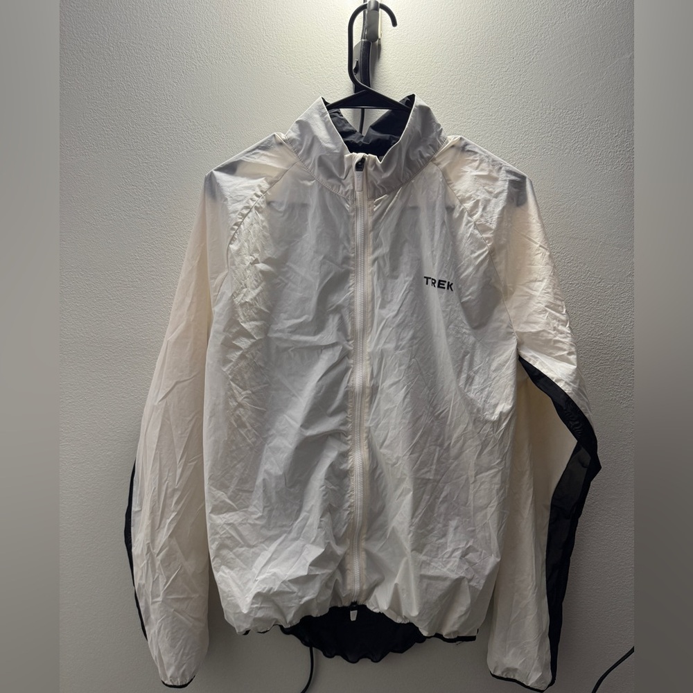 White / Black Men’s Trek Mountain Bike Jersey Large